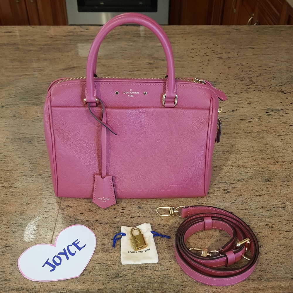 Louis Vuitton Empreinte Speedy Bandouliere 25
